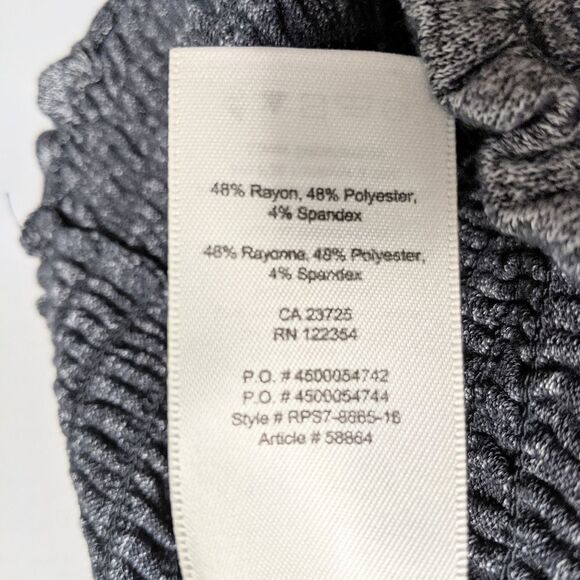 WILFRED FREE Gray Shayk Smocked Bodycon Dress XXS - Picture 8 of 10